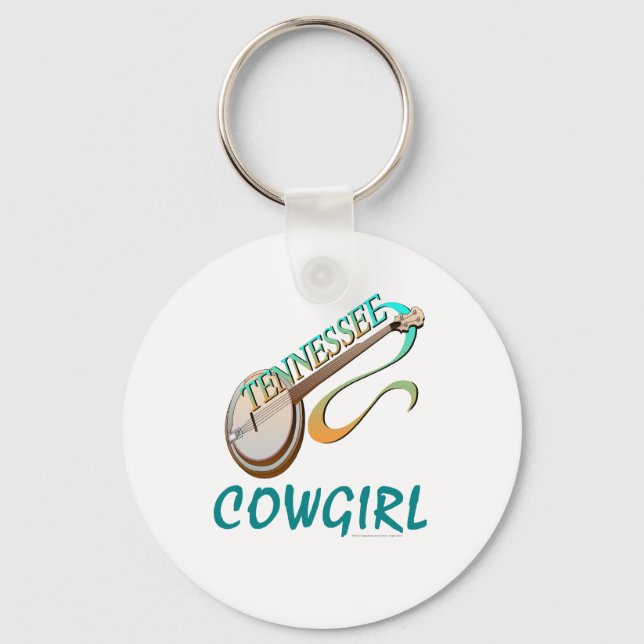 Porte-clés TEE Tennessee Cowgirl (Recto)