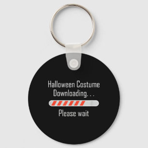 Porte-clés Téléchargement de costume d'Halloween attendez Drô