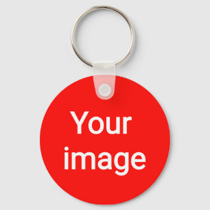 Porte-clés Téléchargez votre image personnalisée – Graphique 