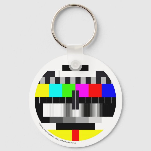 Porte-clés Television / Télévision / TV (Recto)