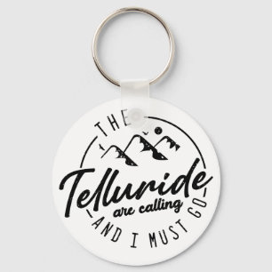 Porte-clés Telluride Colorado Mountains - Ski Souvenir