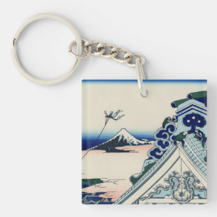 Porte-clés Temple d'Asakusa Honganji dans la capitale