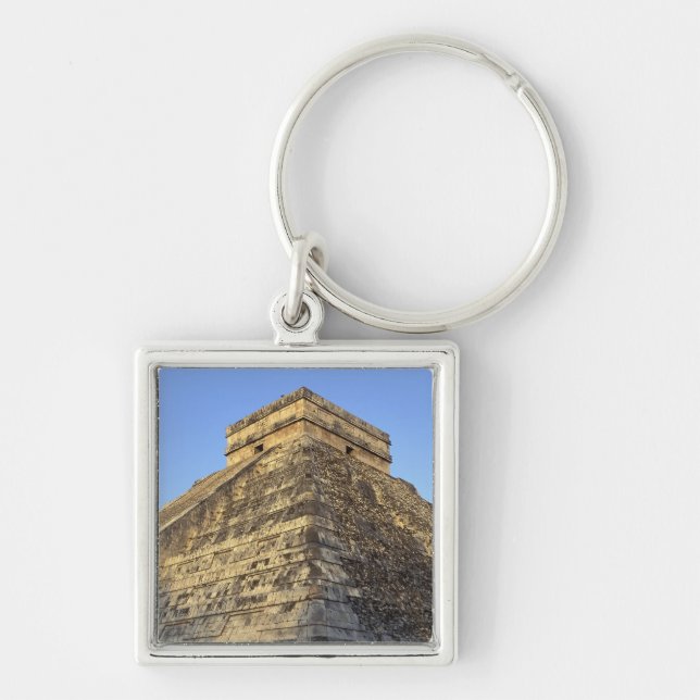 Porte-clés Temple de Kukulcan ou château de Castillo) à (Devant)