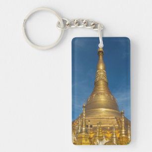 Porte-clés Temple du Stupa doré