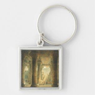 Porte-clés Temple égyptien antique d'Esna