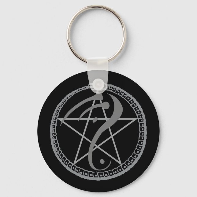 Porte-clés Temple House Sahjaza emblème porte - clé (Recto)