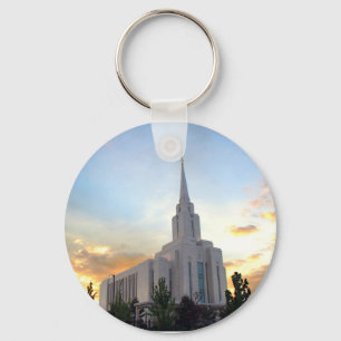 Porte-clés temple mormon Oquirrh Mountain Utah LDS