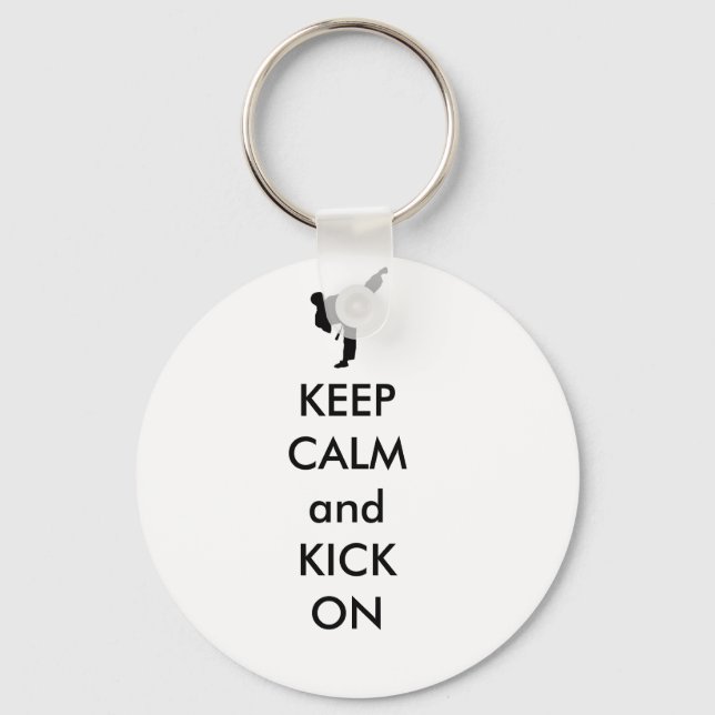 Porte-clés Tenblocs porte - clé taekwondo KCA (Recto)