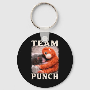 Porte-clés Tendance de mème de l'équipe de punch de bébé sing