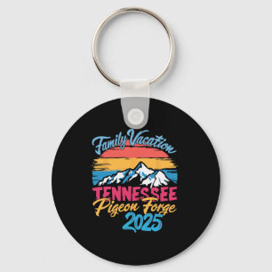 Porte-clés Tennessee Smoky Mountains Famille Vacation 2025 Co