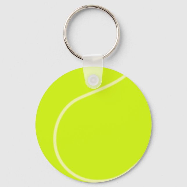 Porte-clés Tennis Ball Button Keychain (Recto)