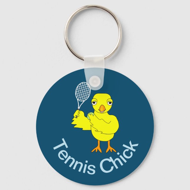 Porte-clés Tennis Chick (Recto)
