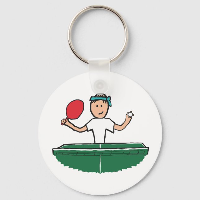 Porte-clés Tennis de table (Recto)
