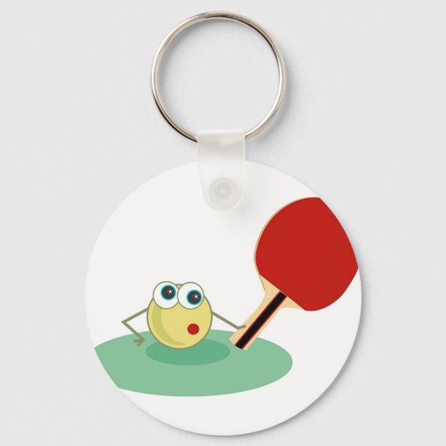 Porte-clés Tennis De Table (Recto)