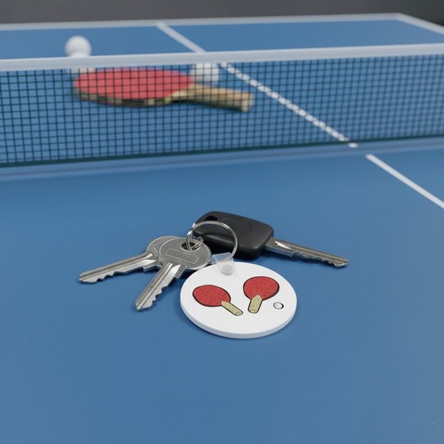 Porte-clés Tennis de table Ping Pong (Créateur téléchargé)