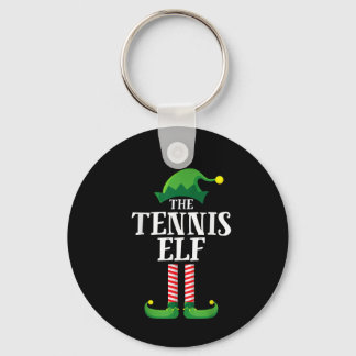 Porte-clés Tennis Elf Matching Family Group Christmas Party
