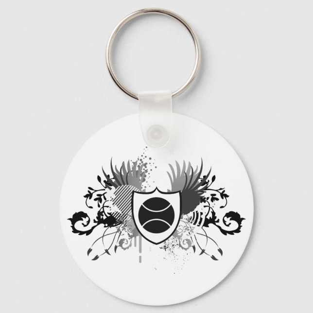 Porte-clés tennis, hi-fi. (Recto)