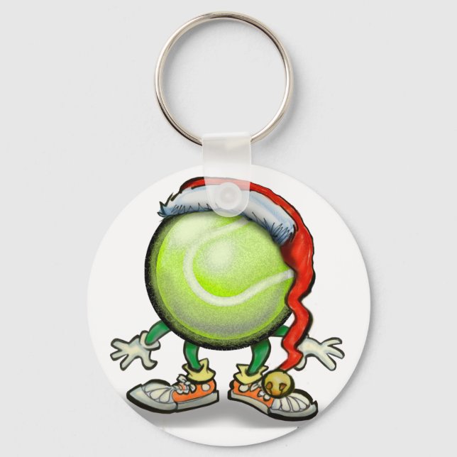 Porte-clés Tennis Noël (Recto)