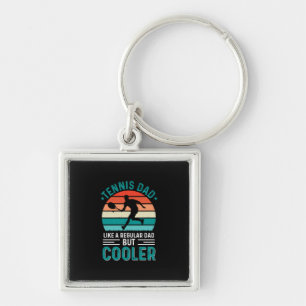 Porte-clés Tennis Papa Retro Sunset