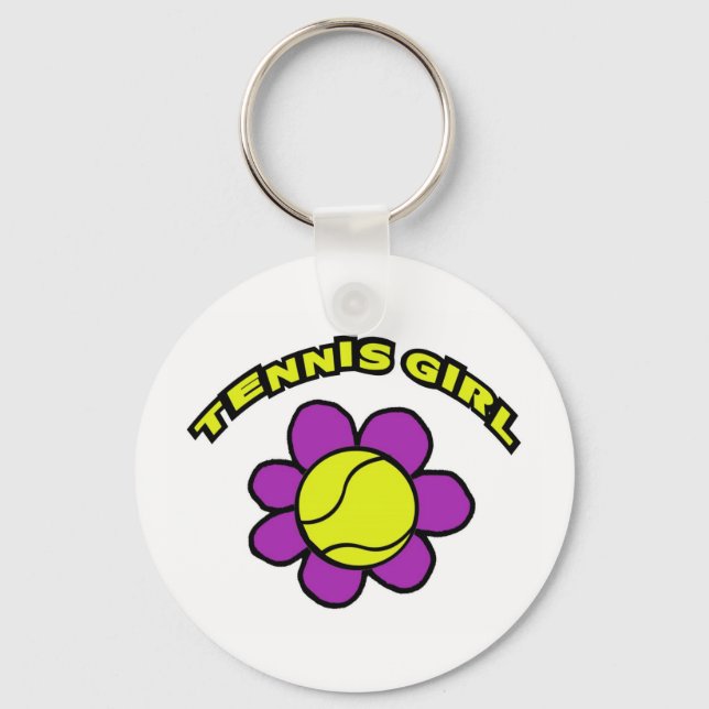 PORTE-CLÉS TENNIS PORTE - CLÉ FILLE (Recto)