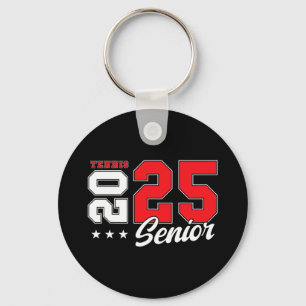 Porte-clés Tennis Senior Night Tennis Senior 2025 Graduation