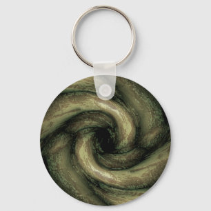 Porte-clés tentacules de monstre vert