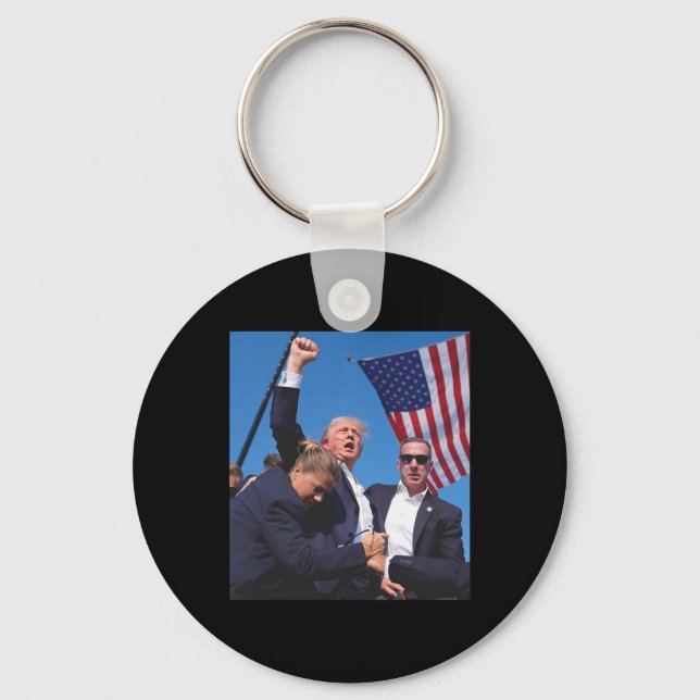 Porte-clés Tentative d'initiation de Trump (Recto)