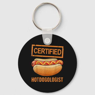 Porte-clés Tenue de hotdog cool pour hommes femmes Adulte Hot