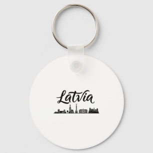Porte-clés Tenues de voyage de vacances sur la skyline de Let