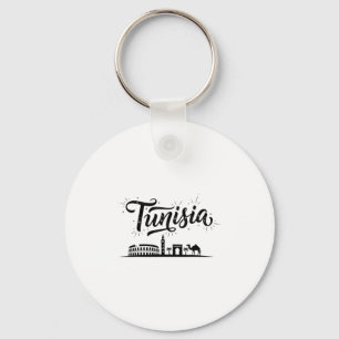 Porte-clés Tenues de voyage de vacances sur la skyline de Tun