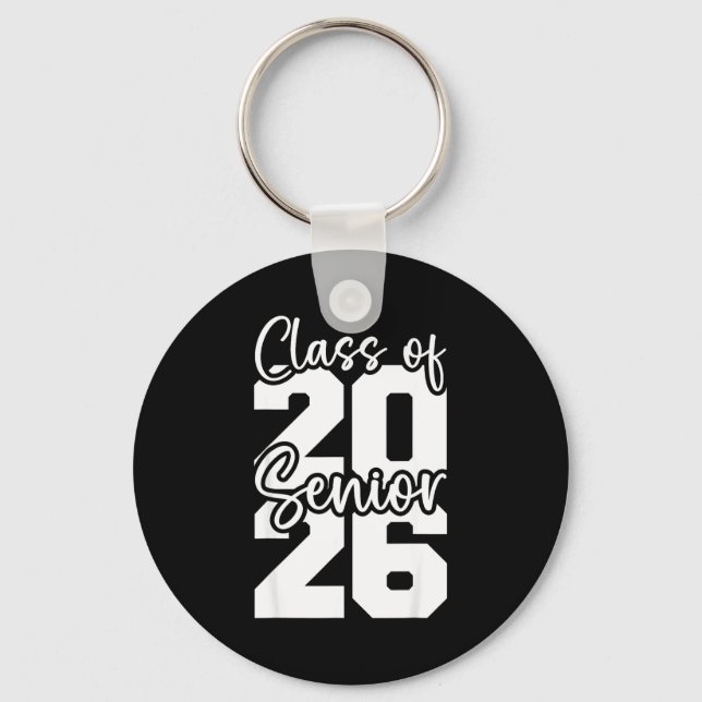 Porte-clés Terminé 2026 promotion 2026 lycée université (Recto)