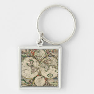 Porte-clés Terrarum Orbis Tabula