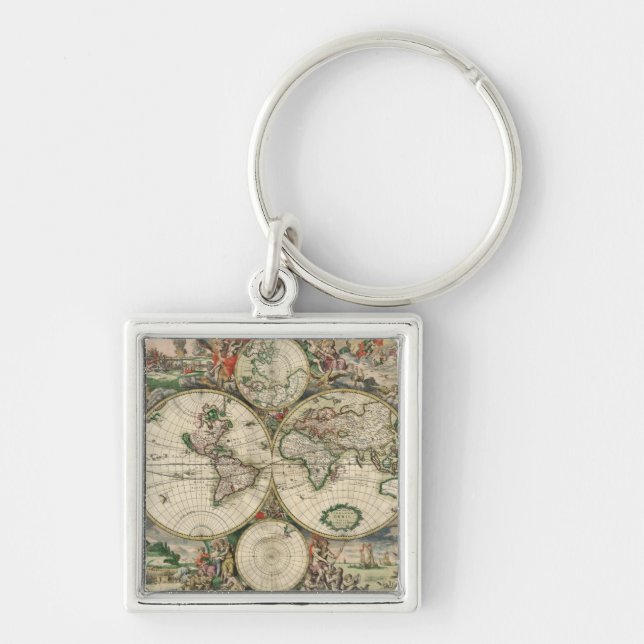 Porte-clés Terrarum Orbis Tabula (Devant)