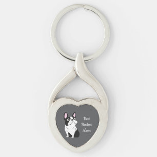 Porte-clés terrier de Boston