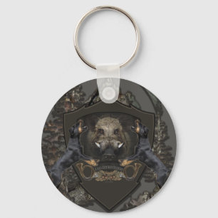 Porte-clés Terrier de chasse allemand (Jagdterrier)