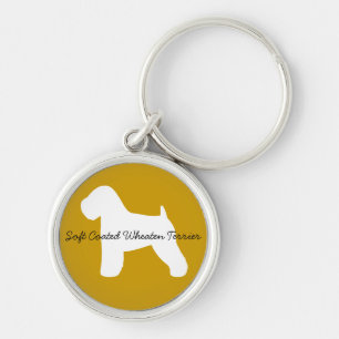 Porte-clés Terrier Wheaten à poil doux