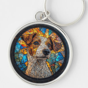 Porte-clés Tervueren Jack Russell Terrier Chien Mosaique Colo