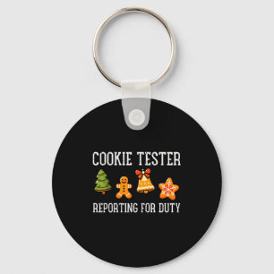 Porte-clés Testeur de biscuits Réaffectation de service Drôle
