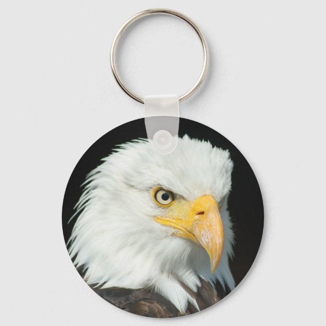 Porte-clés Tête d'aigle à tête blanche (Recto)