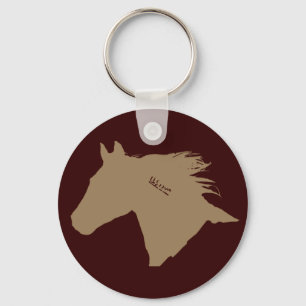 Porte-clés Tête de cheval Mustang
