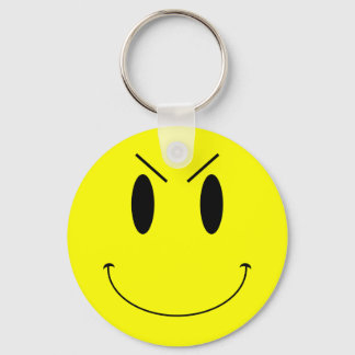 Porte-clés Tête de mal jaune KRW