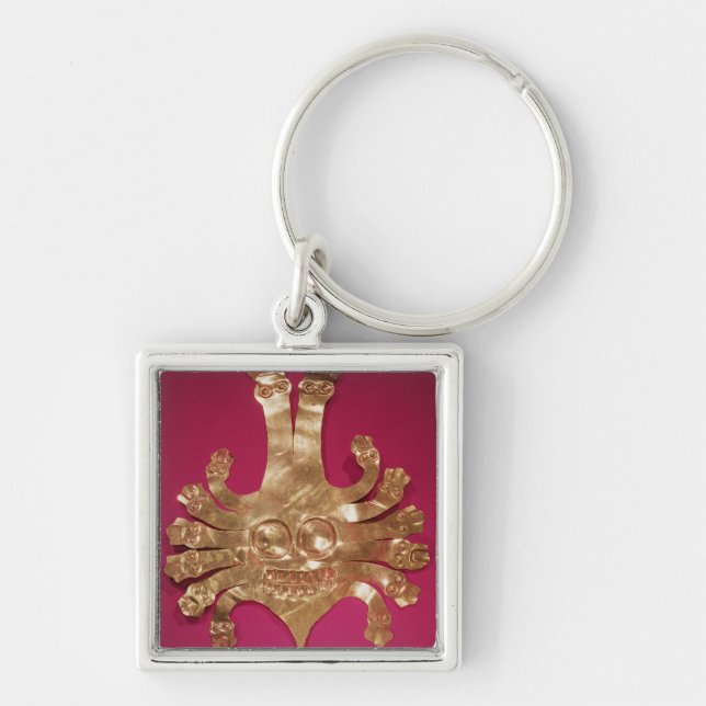 Porte-clés Tête de méduse, du Pérou (Devant)