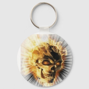 Porte-clés tete de mort