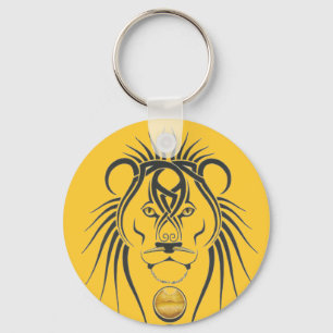 porte-clés tête de tigre