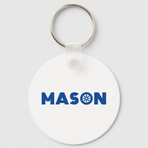 Porte-clés Tête Mason