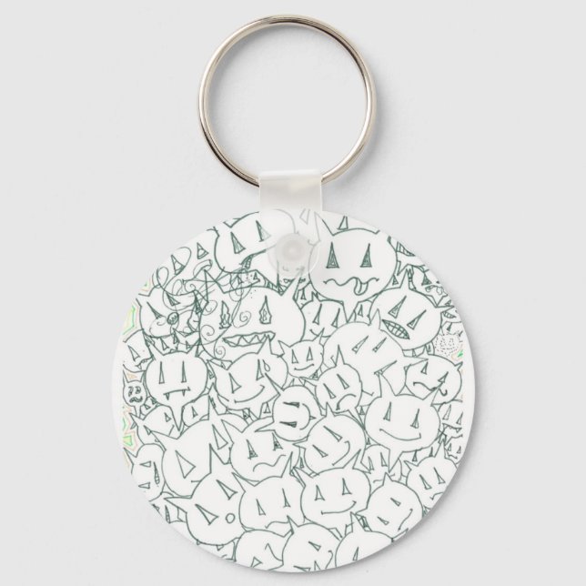 Porte-clés Têtes de pourcentage (Recto)