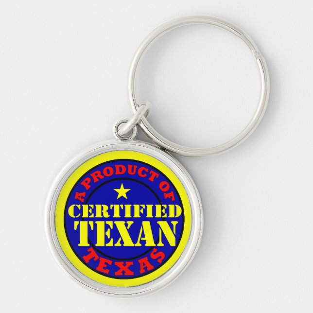PORTE-CLÉS TEXAN CERTIFIÉ (Devant)