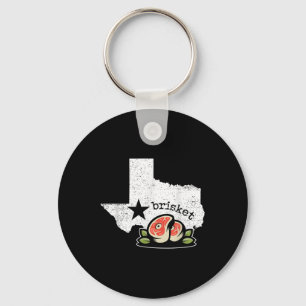 Porte-clés Texas Brisket Home State Love Funny Barbecue Beef