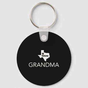 Porte-clés Texas Family State of Tx Fier Grandma Texas Vacat
