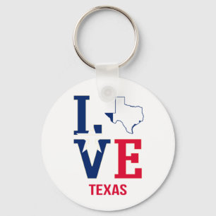 Porte-clés Texas State Love USA